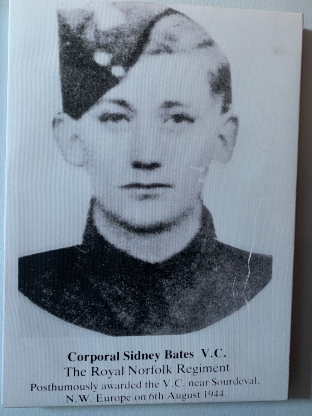 Corporal Sidney Bates VC