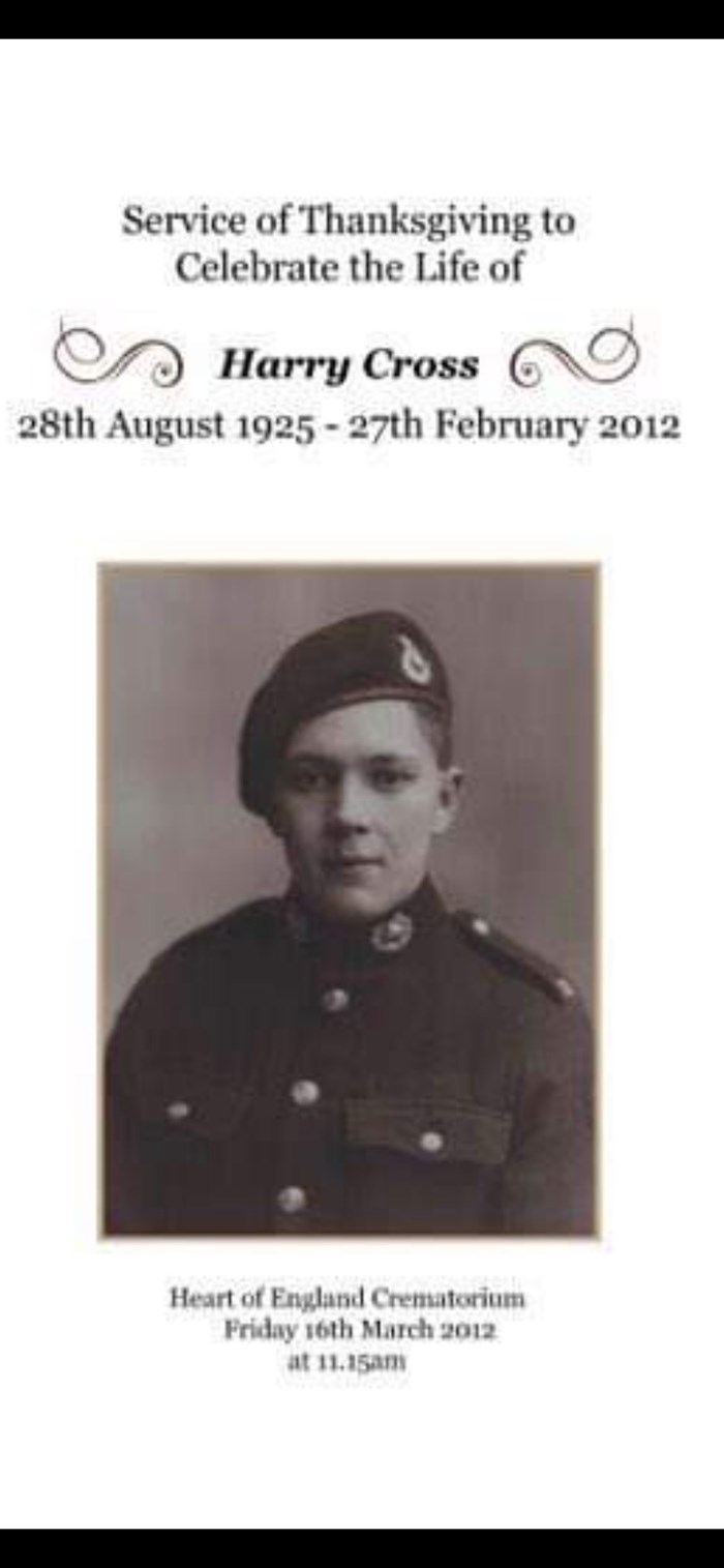 Harry Cross (Acting Sergeant - Royal Marine)